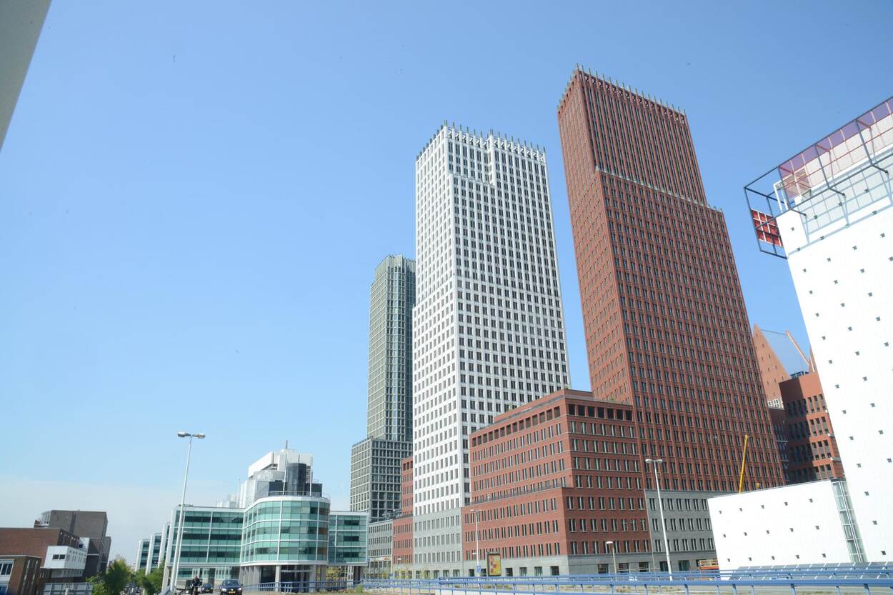 Den Haag, gebouw van het ministerie van BZK en Veiligheid & Justitie